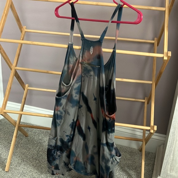 Free People Hot Shot Mini Dress in 🔥 Custom Tie Dye 🔥 - Picture 2 of 10